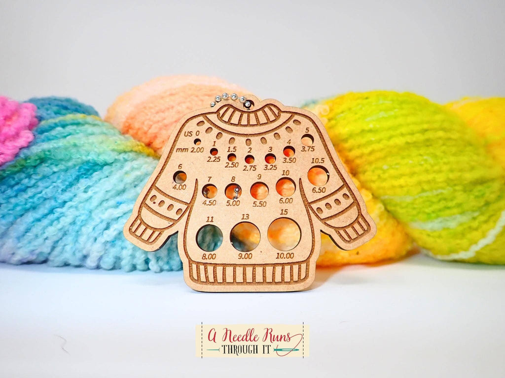 Sweater Knitting Needle gauge