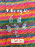 Apothecary Jars - Stitch Markers (set of 6)