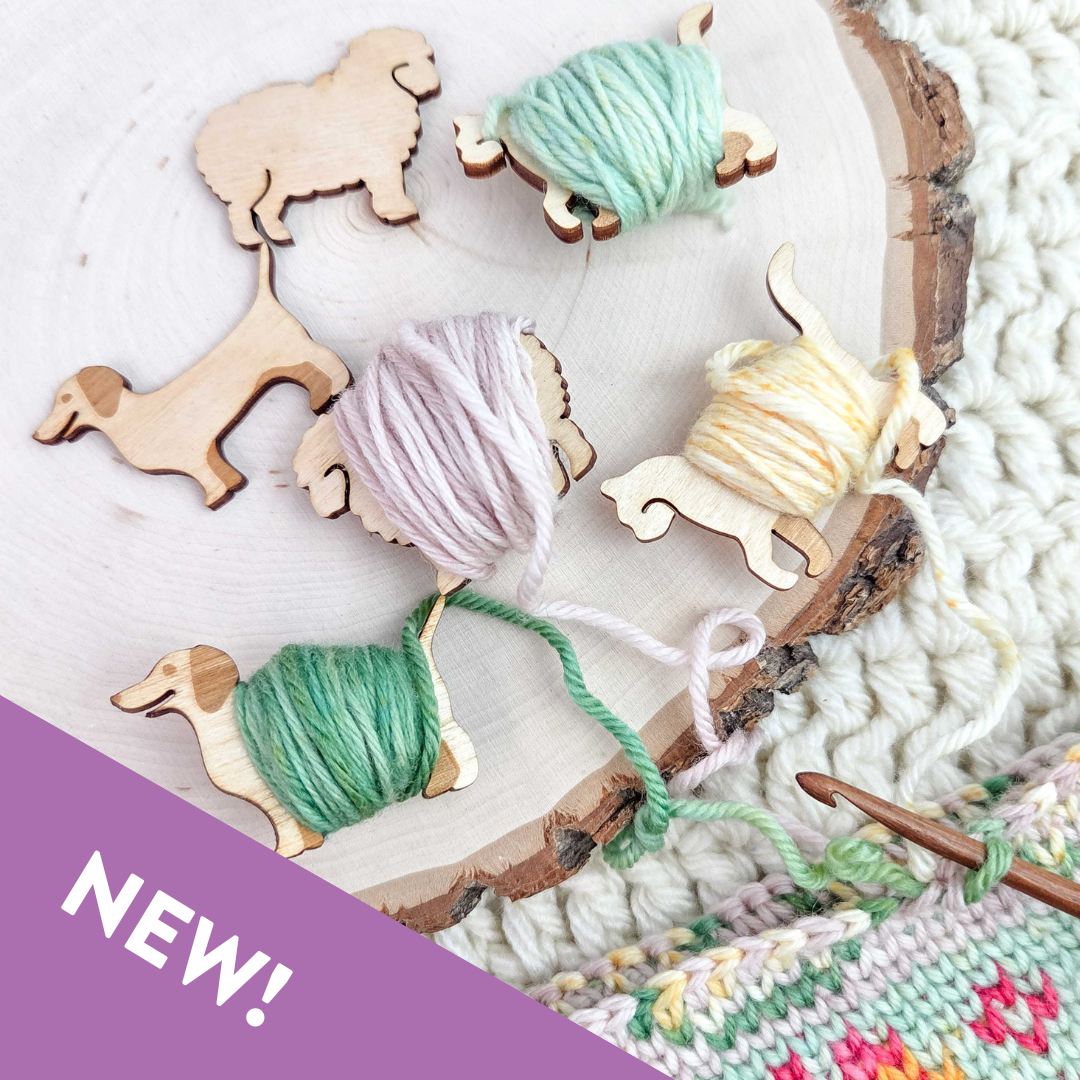 Little Dog Yarn Bobbins - End Minders