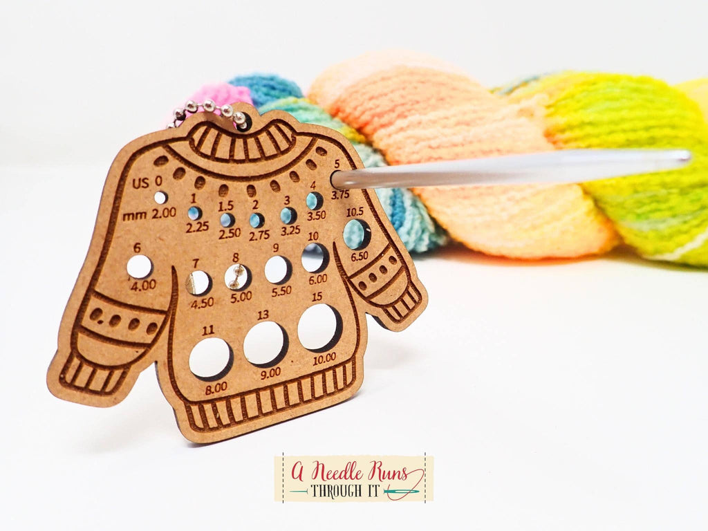 Sweater Knitting Needle gauge