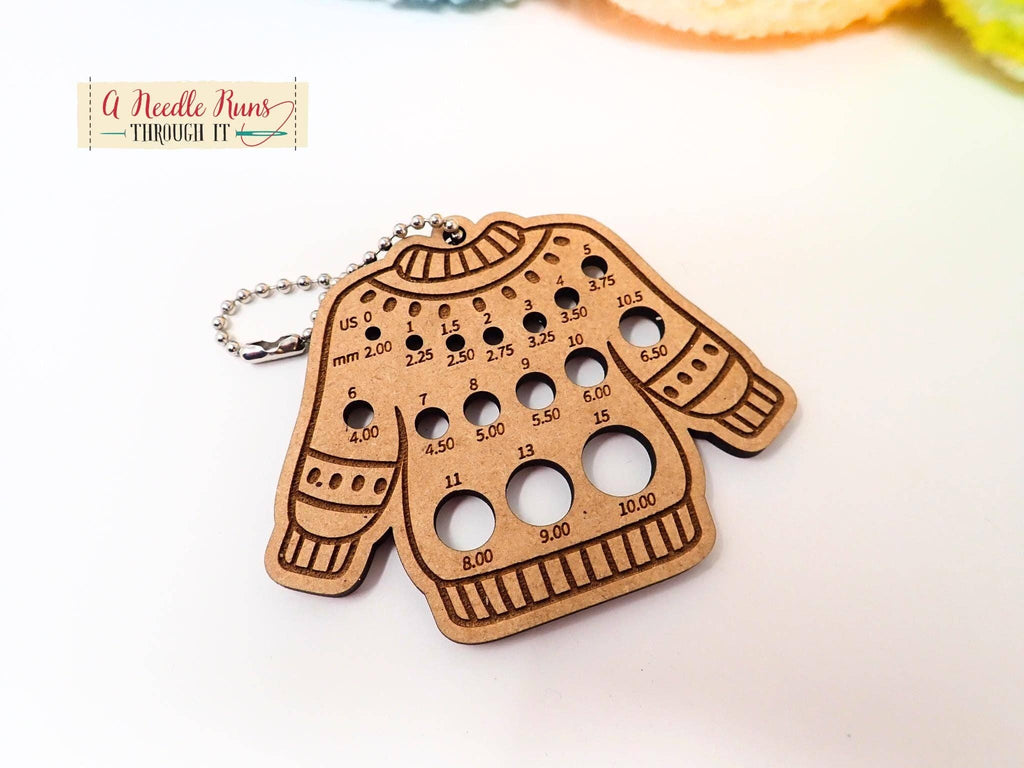 Sweater Knitting Needle gauge