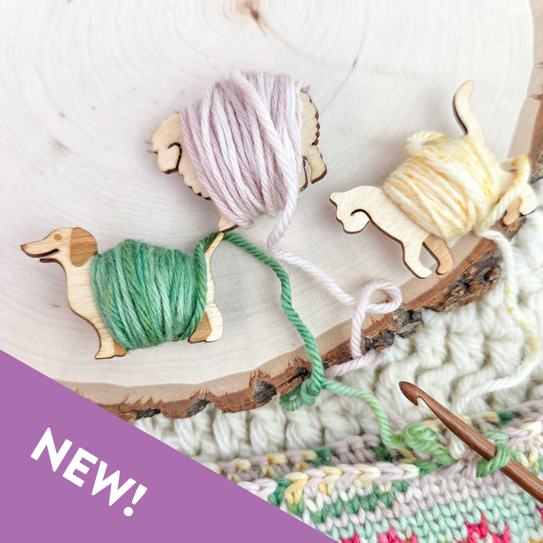 Little Dog Yarn Bobbins - End Minders