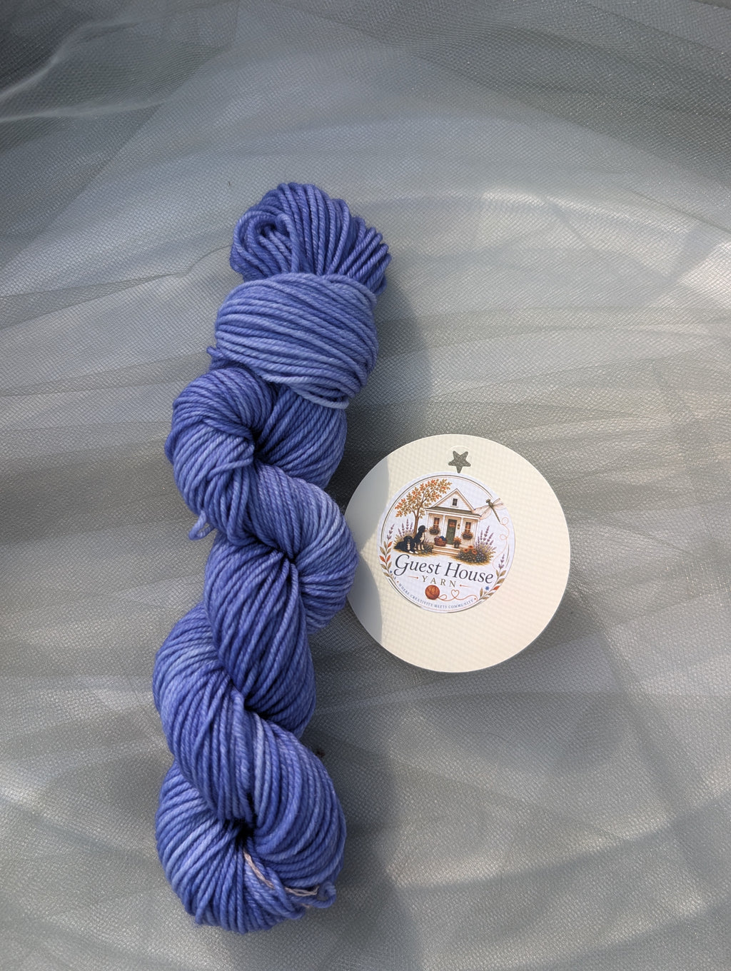 Hand Dyed Mini-Skein - Blues & Purples