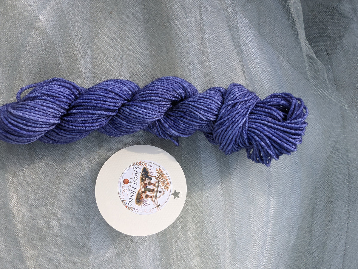 Hand Dyed Mini-Skein - Blues & Purples