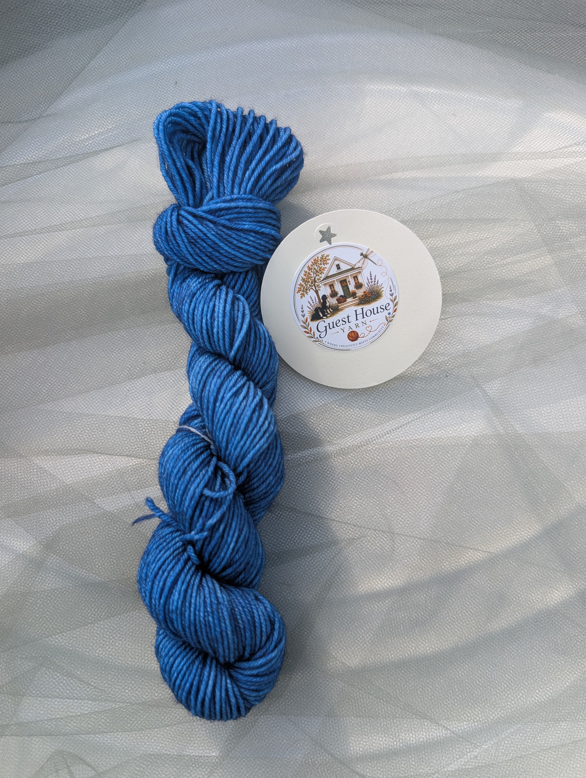 Hand Dyed Mini-Skein - Blues & Purples