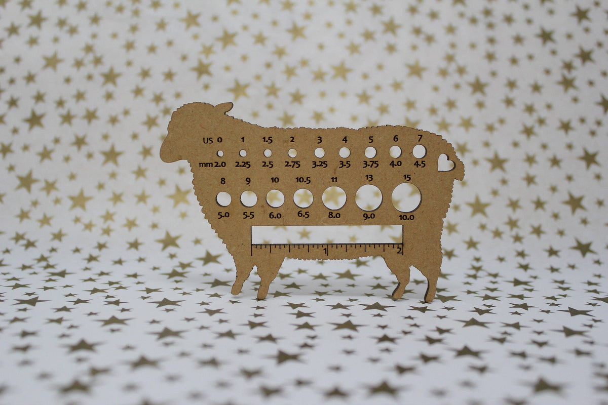 Sheep Knitting Needle gauge