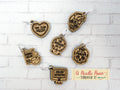 True Crime and Craft Inspired - Stitch Markers (set of 6)