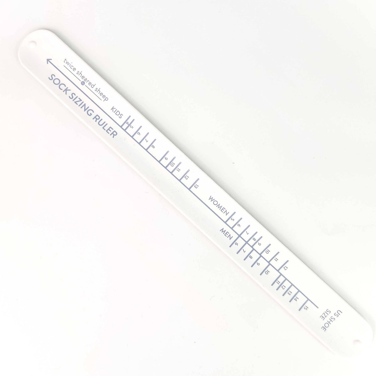 Sock Sizing Ruler - Sock Knitting Bracelet Ruler